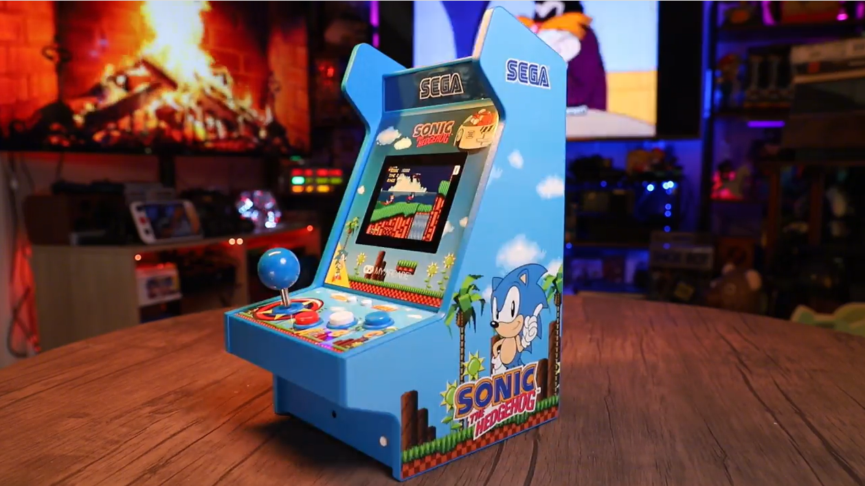 SEGA x MyArcade: A Explosão de Nostalgia com os Novos Mini Arcades Sonic